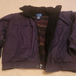 Towncraft Black and Purple Jacket